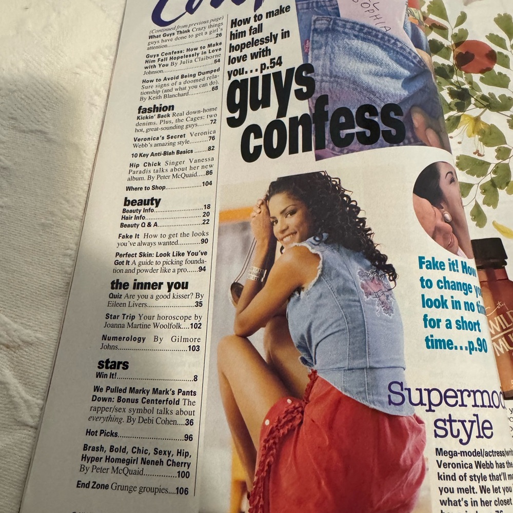 YN Magazine Marky Mark Bares All Full Page Spread - Picture 5 of 6